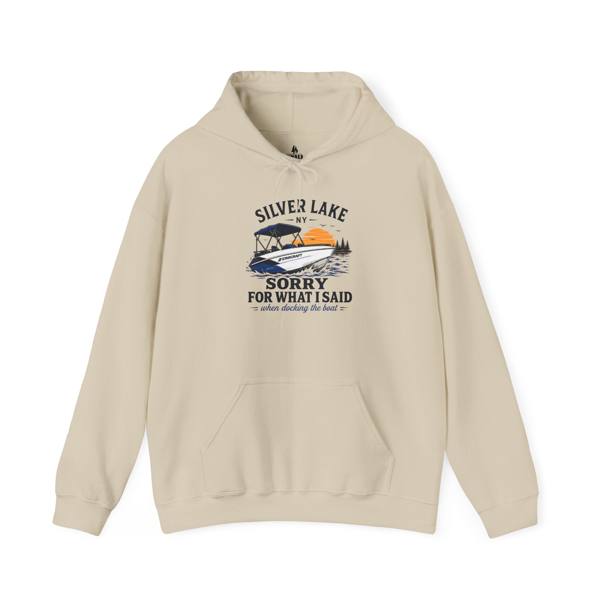 I'm Sorry Silver lake Heavy Blend™ Hooded Sweatshirt