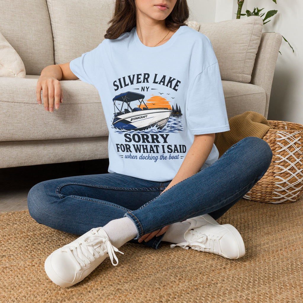 Silver Lake NY “Sorry What I Said When I Was Docking” T-Shirt