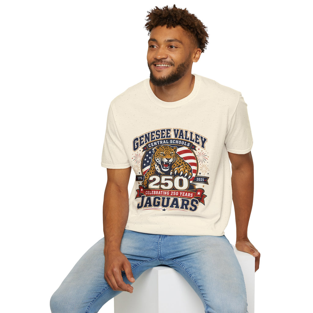 Genesee Valley Jaguars 250th Anniversary T-Shirt