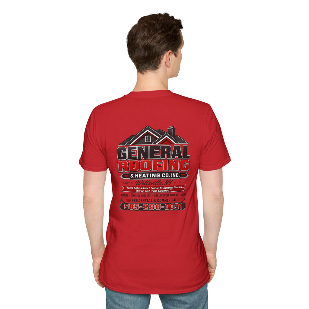 "General Roofing" Logo Tee | Construction Trades Workwear