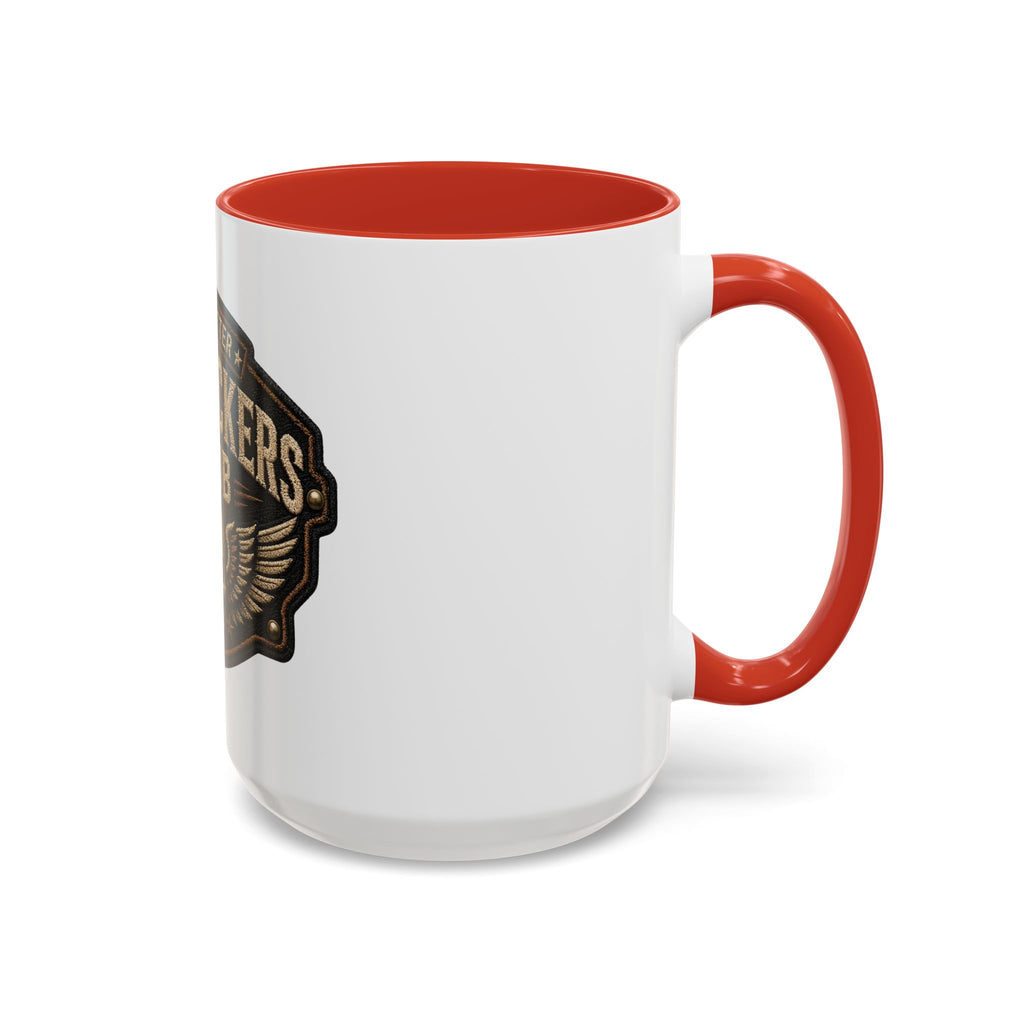 Ceramic Mug — "Old Fuckers Club" Vintage Skull Coffee Cup (11/15oz)