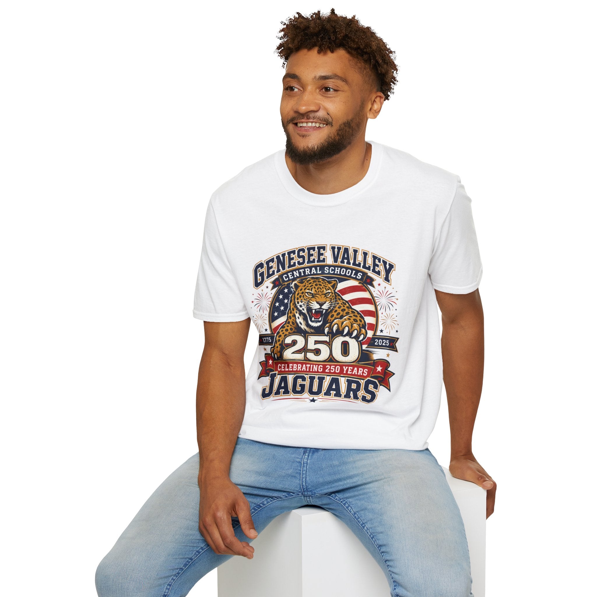 Genesee Valley Jaguars 250th Anniversary T-Shirt
