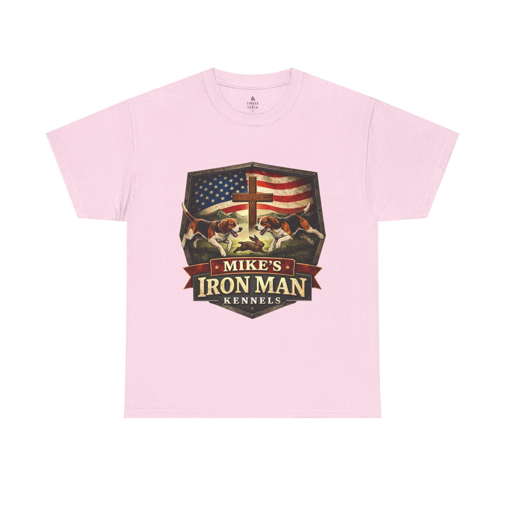 Mike’s Iron Man Kennels Patriotic Dog Lover Tee
