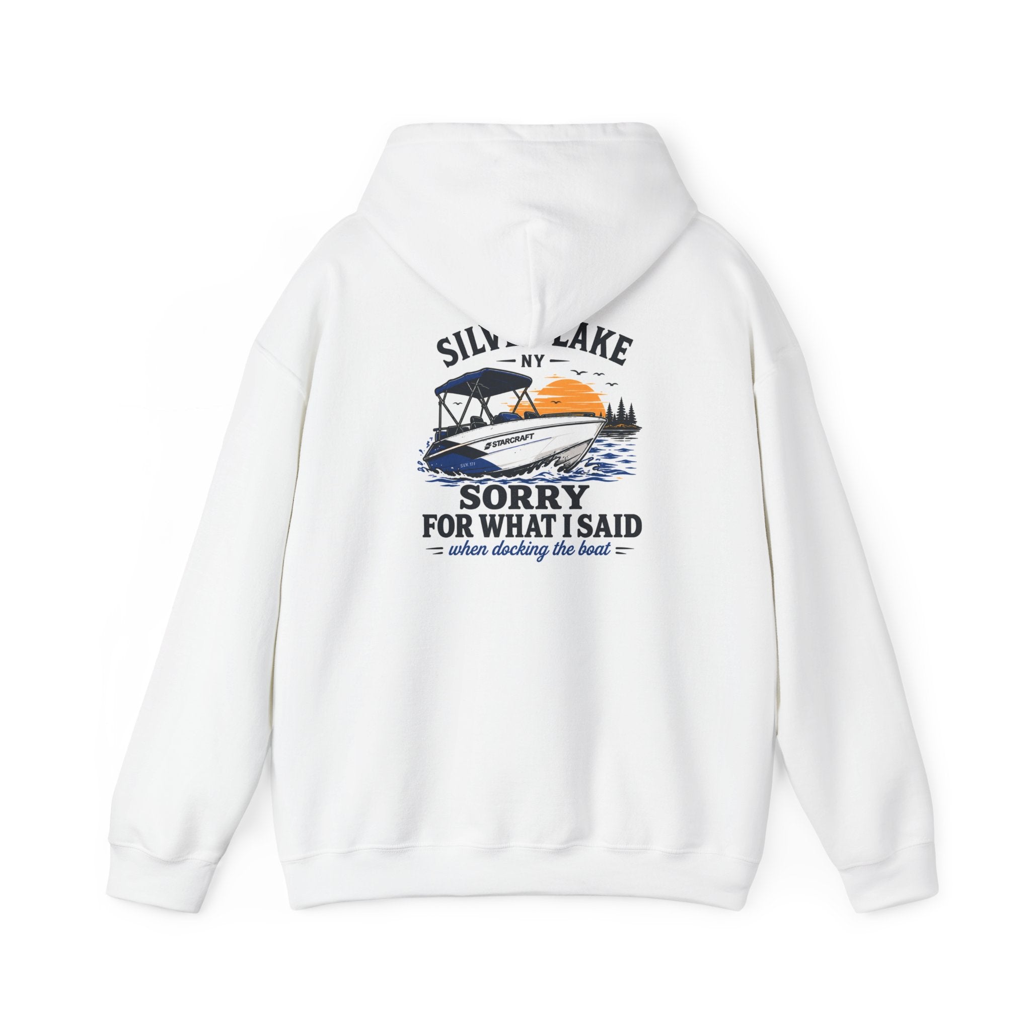 I'm Sorry Silver lake Heavy Blend™ Hooded Sweatshirt