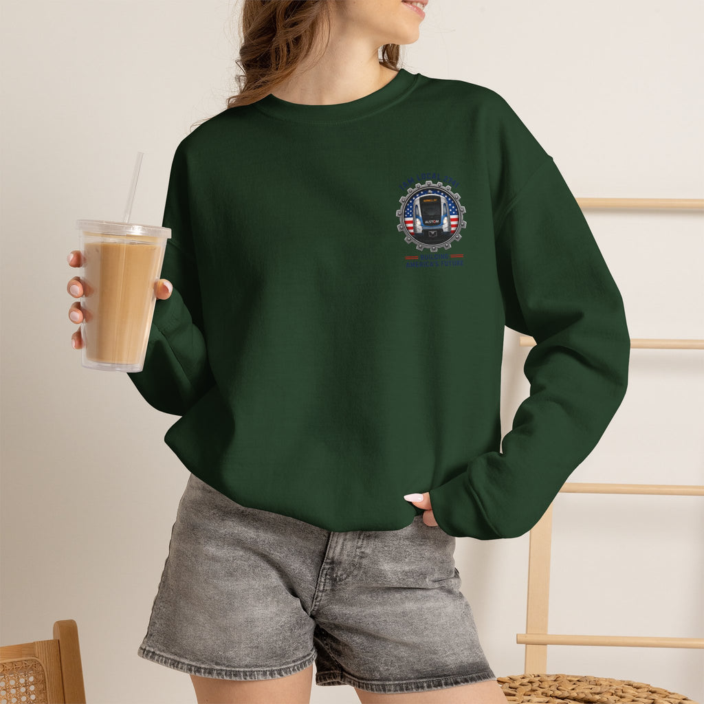 Union Pride Sweatshirt — "I Am Local 2741" 250 Years American Innovators Crewneck