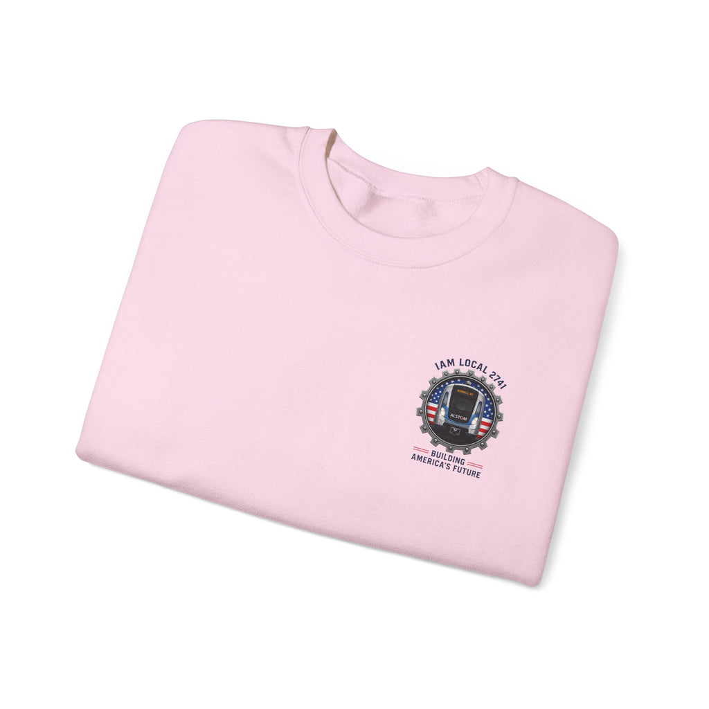 Union Pride Sweatshirt — "I Am Local 2741" 250 Years American Innovators Crewneck