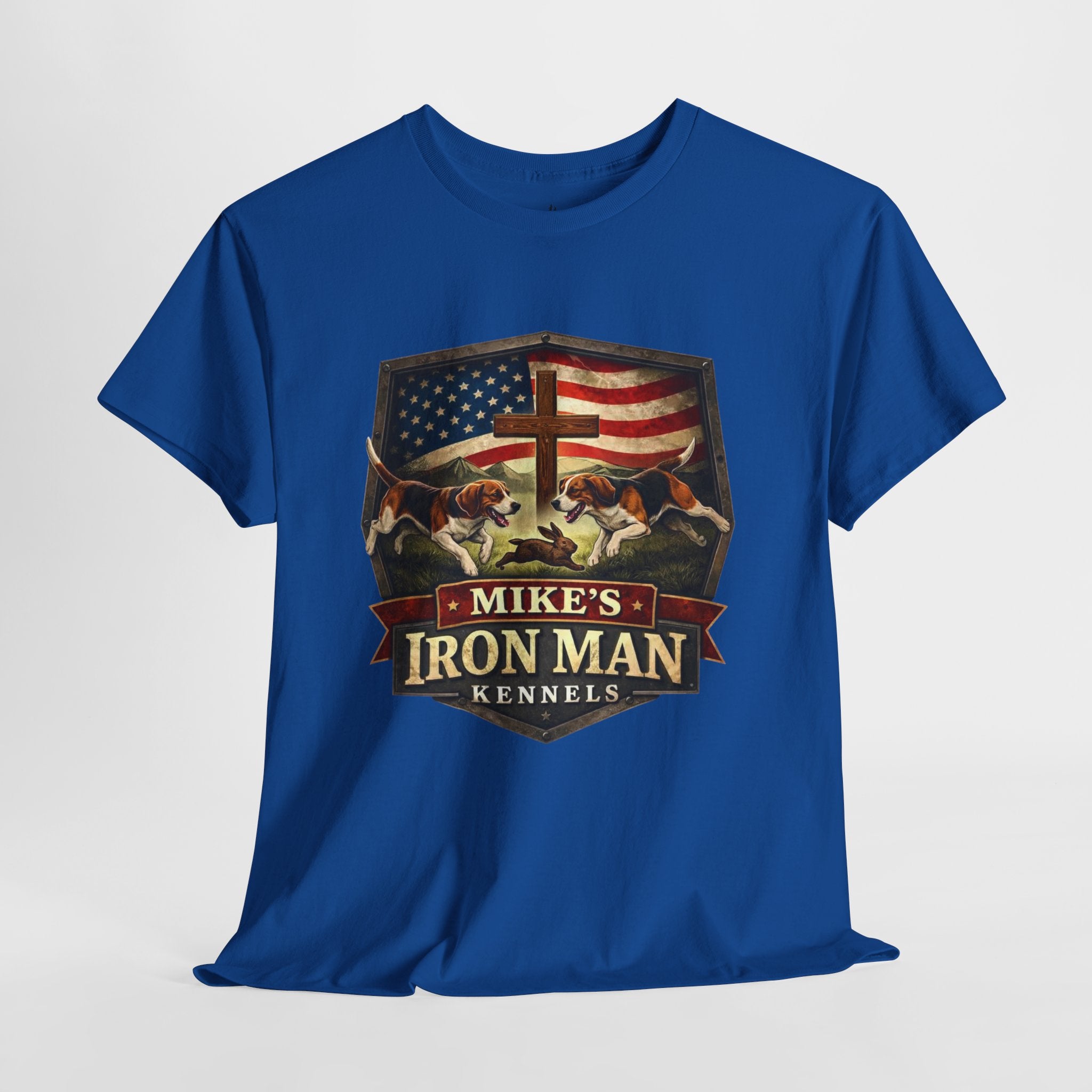 Mike’s Iron Man Kennels Patriotic Dog Lover Tee