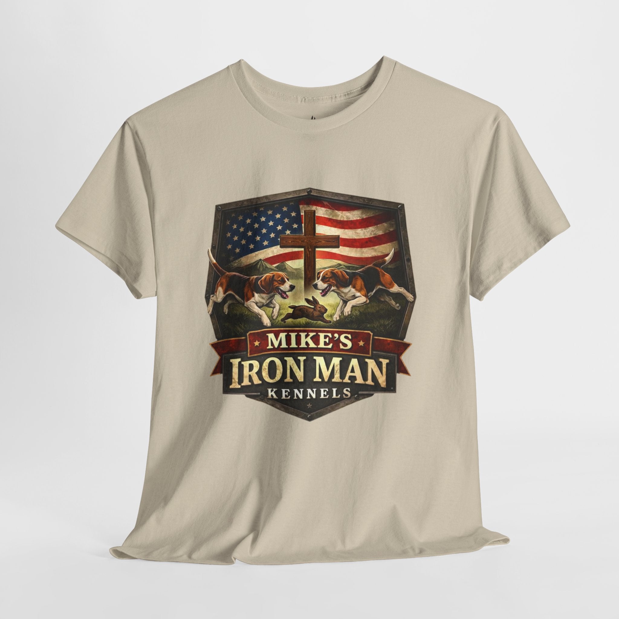 Mike’s Iron Man Kennels Patriotic Dog Lover Tee
