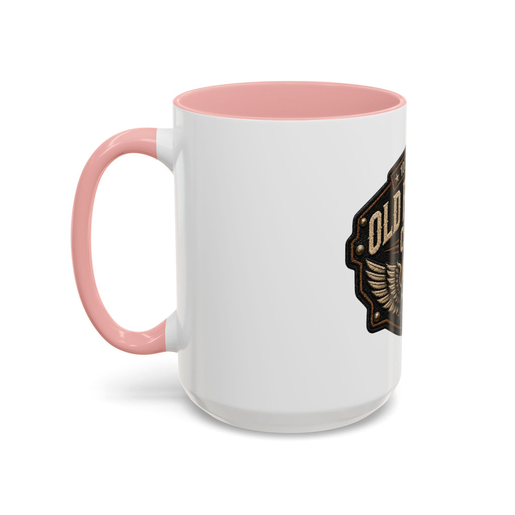 Ceramic Mug — "Old Fuckers Club" Vintage Skull Coffee Cup (11/15oz)