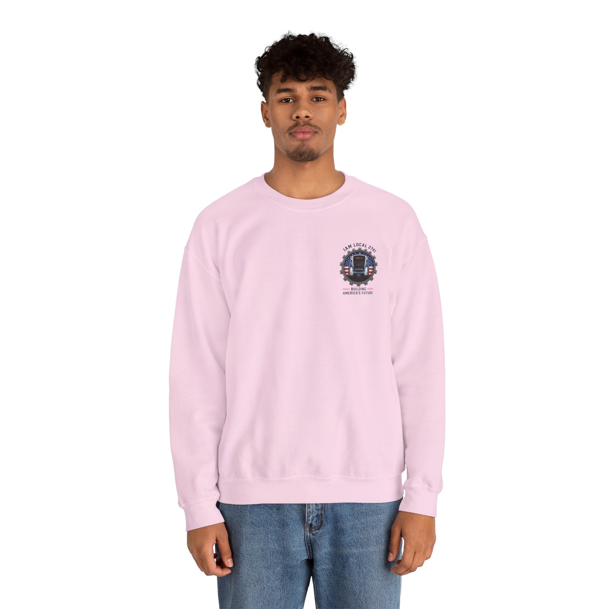 Union Pride Sweatshirt — "I Am Local 2741" 250 Years American Innovators Crewneck