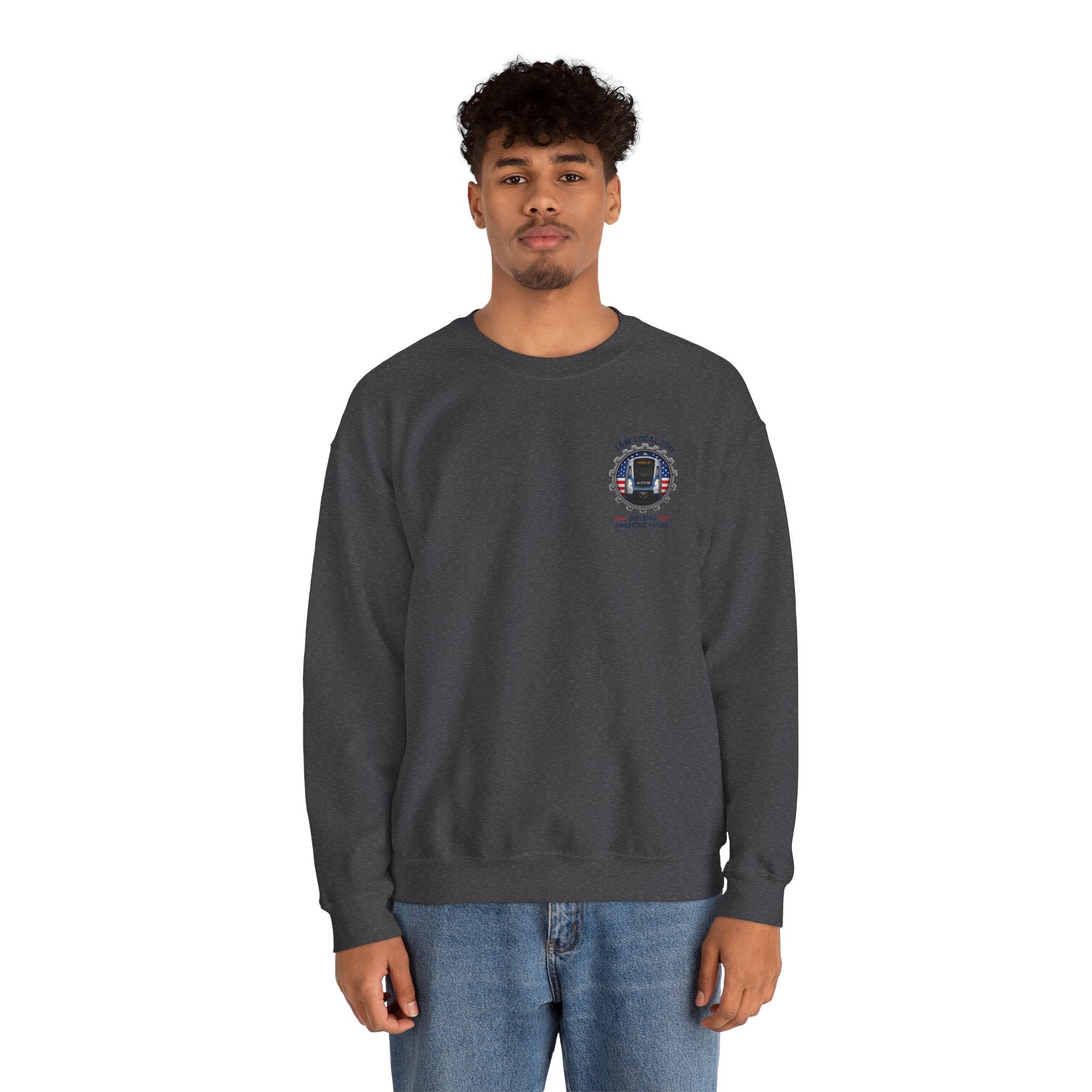 Union Pride Sweatshirt — "I Am Local 2741" 250 Years American Innovators Crewneck