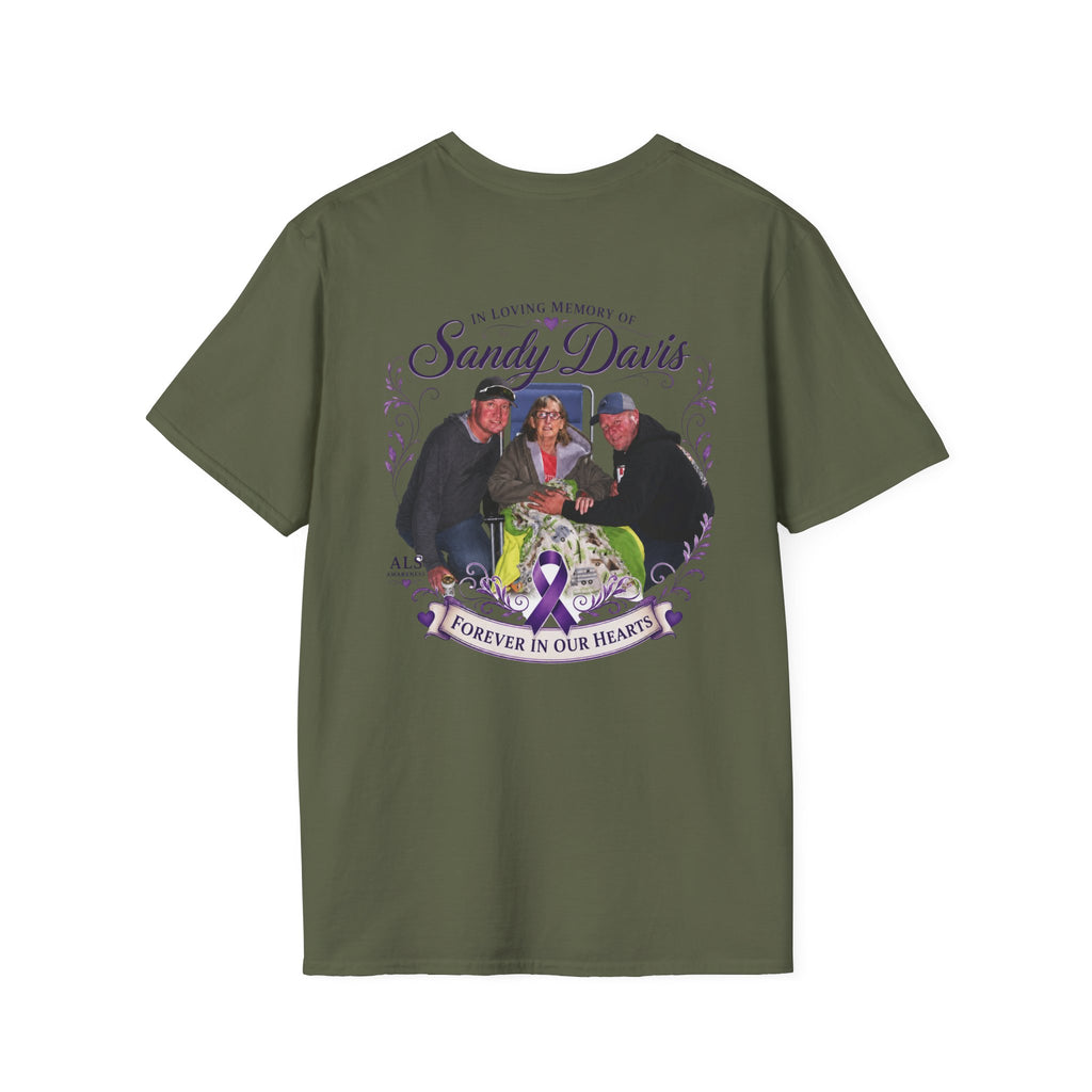 'Sandy Davis' Memorial Ribbon  Tee