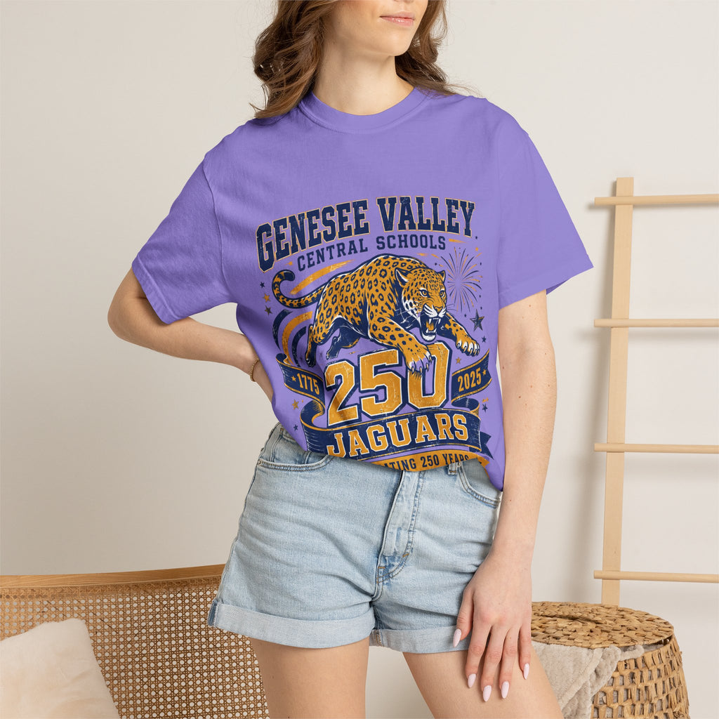 Genesee Valley Jaguars 250th Anniversary T-Shirt