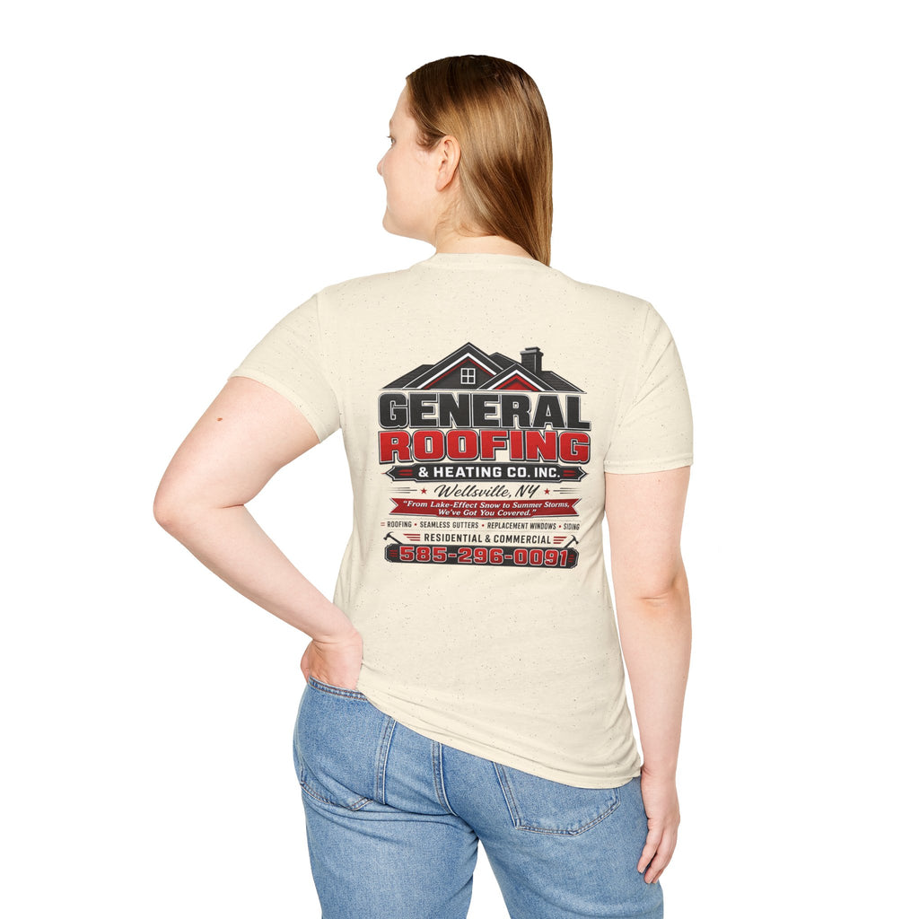 "General Roofing" Logo Tee | Construction Trades Workwear