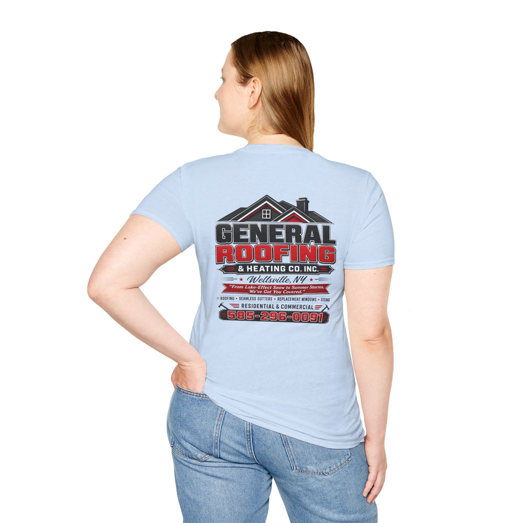 "General Roofing" Logo Tee | Construction Trades Workwear