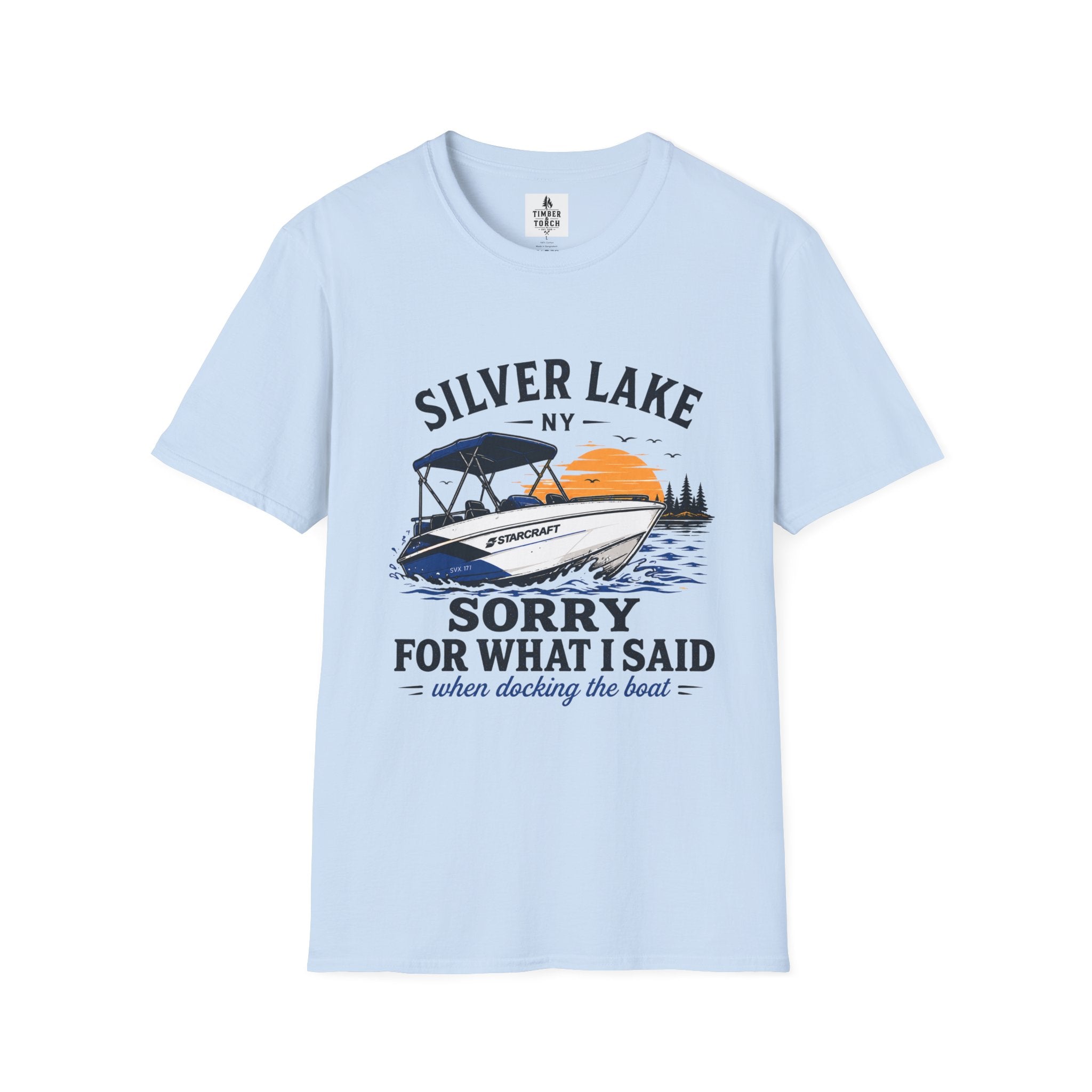 Silver Lake NY “Sorry What I Said When I Was Docking” T-Shirt
