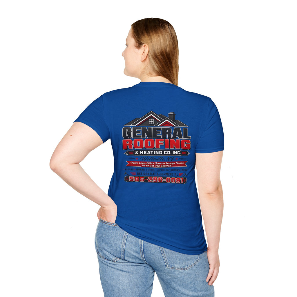 "General Roofing" Logo Tee | Construction Trades Workwear