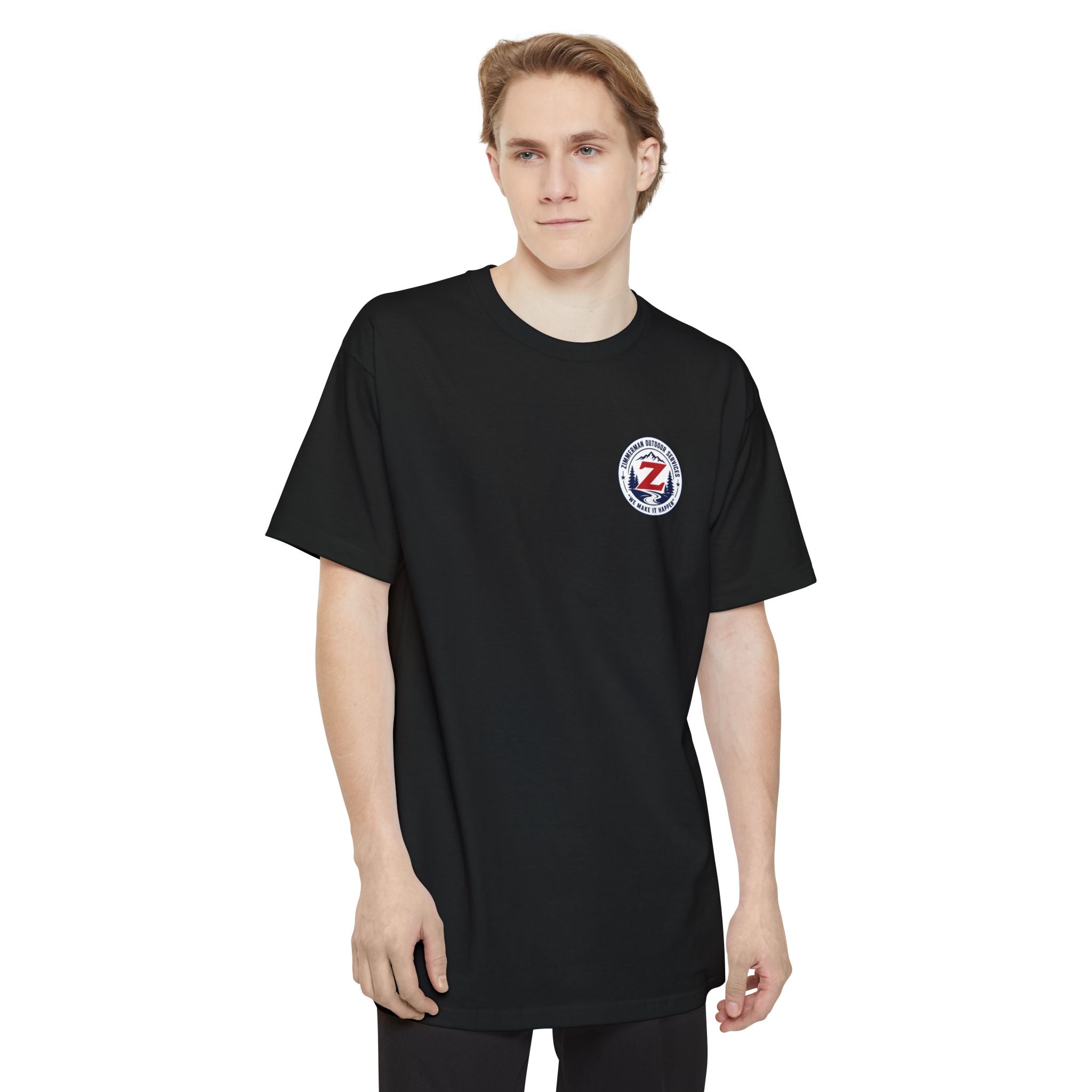 Zimmerman Outdoor Services T-Shirt – Driveway & Excavation Work Tee