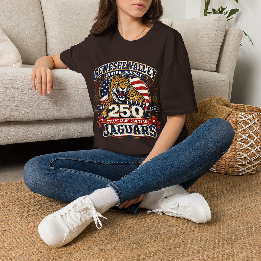 Genesee Valley Jaguars 250th Anniversary T-Shirt