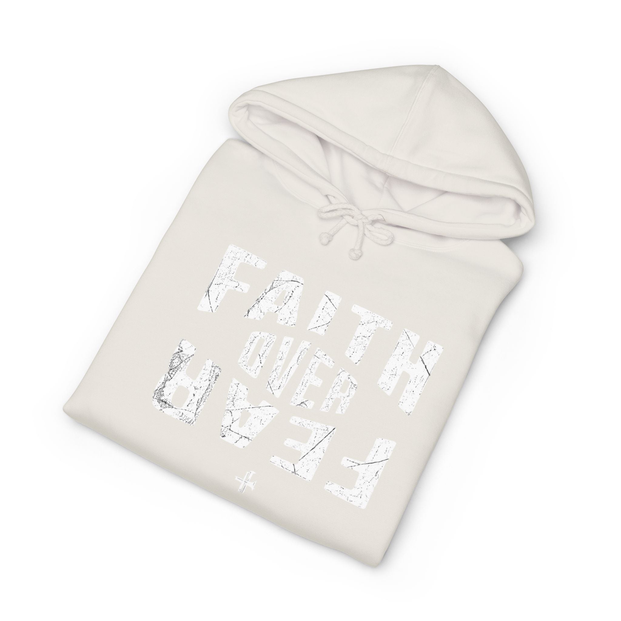 Faith Over Fear Heavyweight Hoodie