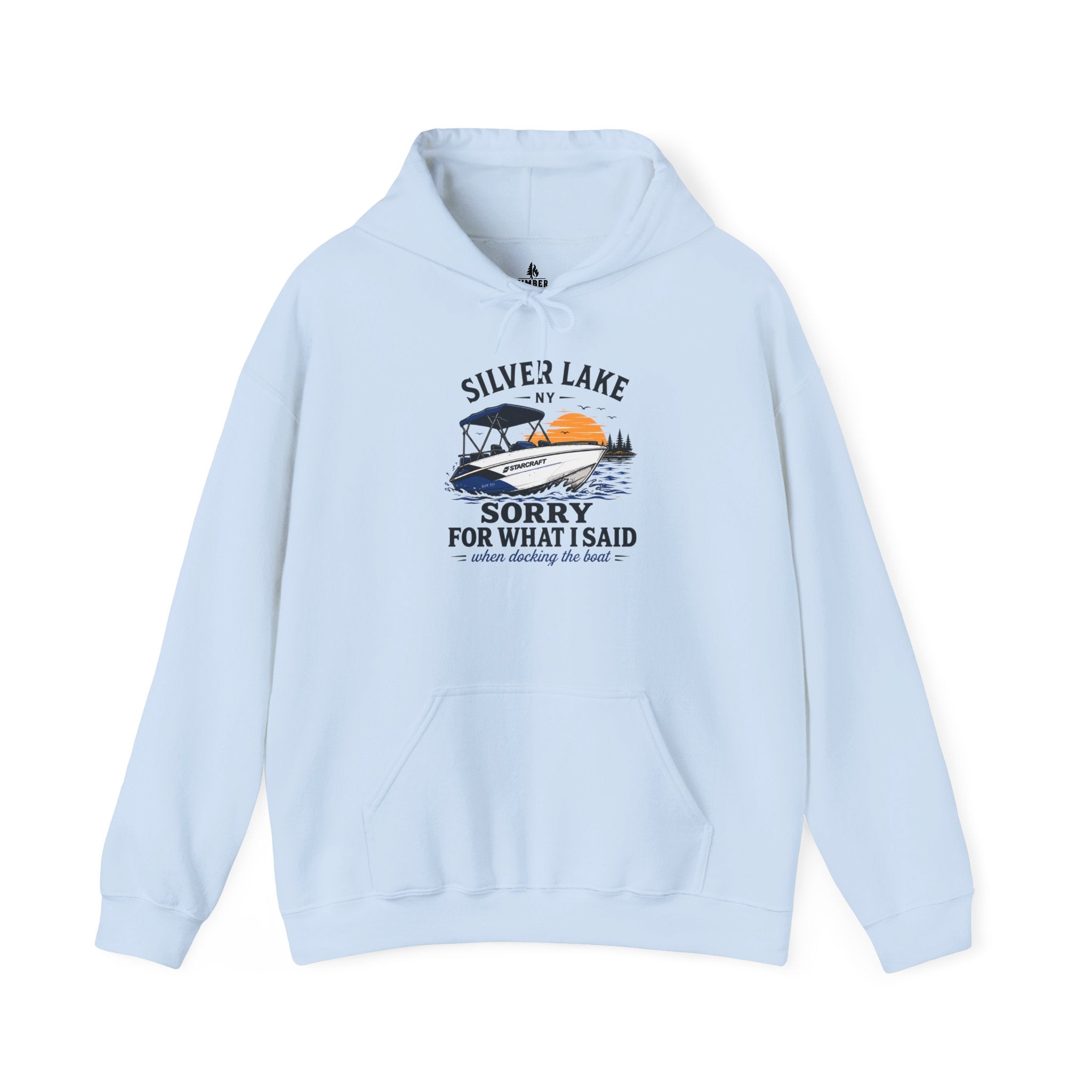 I'm Sorry Silver lake Heavy Blend™ Hooded Sweatshirt