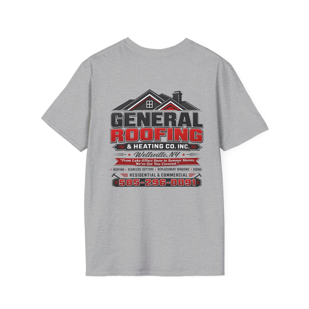 "General Roofing" Logo Tee | Construction Trades Workwear