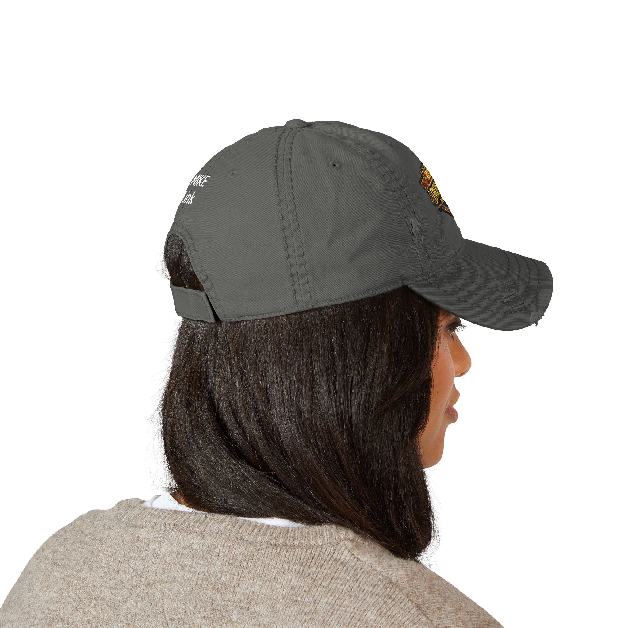Mike’s Iron Man Kennels Distressed Dad Hat