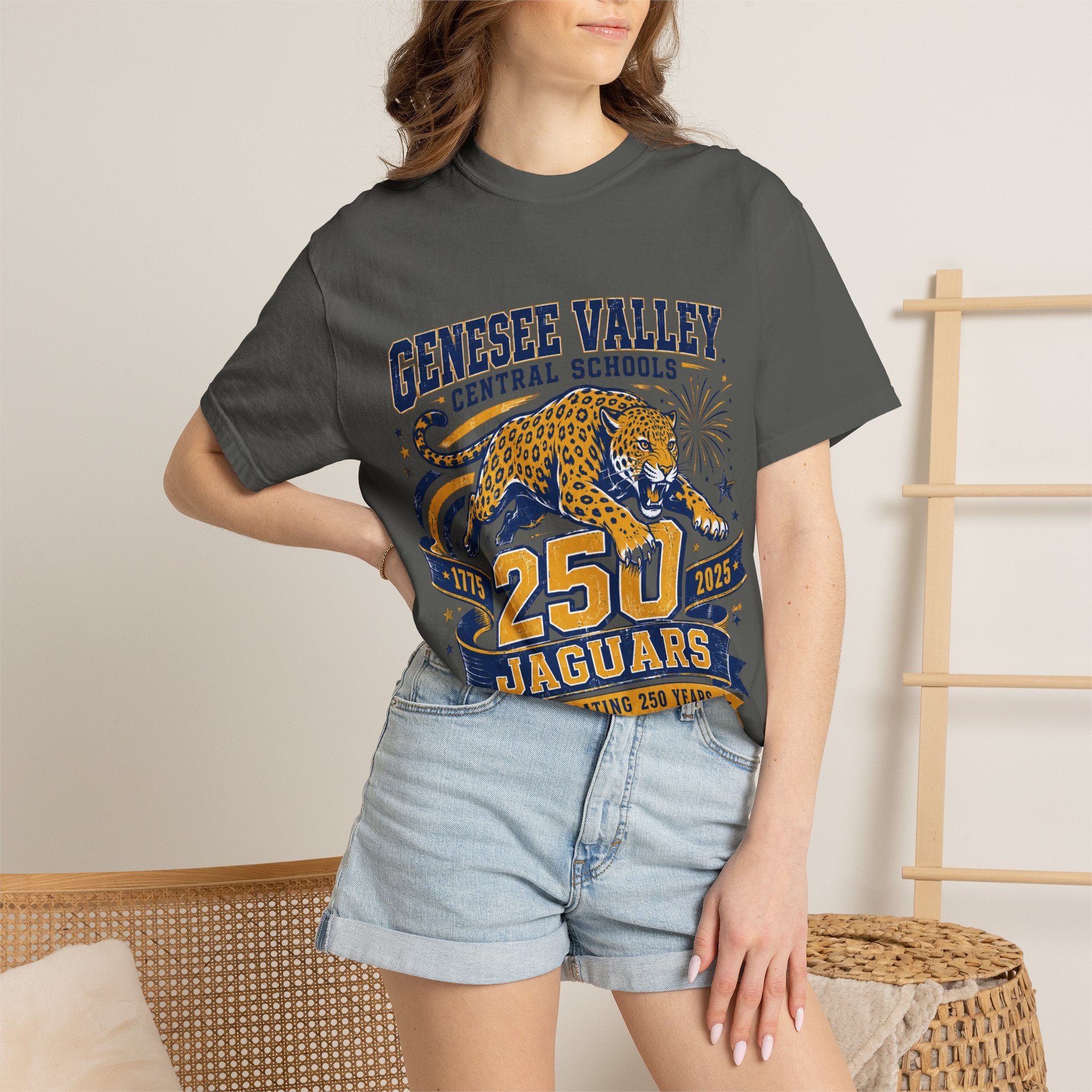 Genesee Valley Jaguars 250th Anniversary T-Shirt