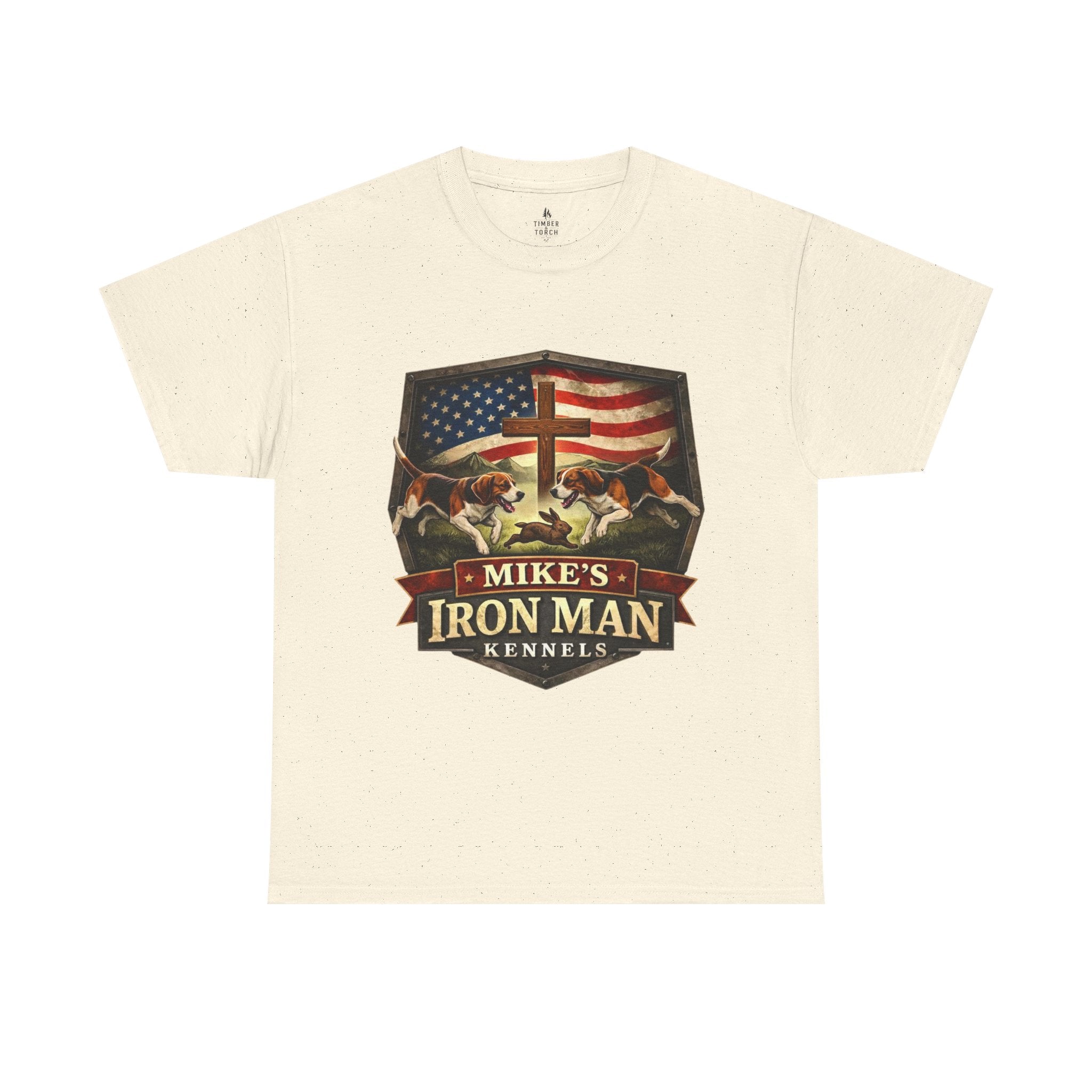 Mike’s Iron Man Kennels Patriotic Dog Lover Tee