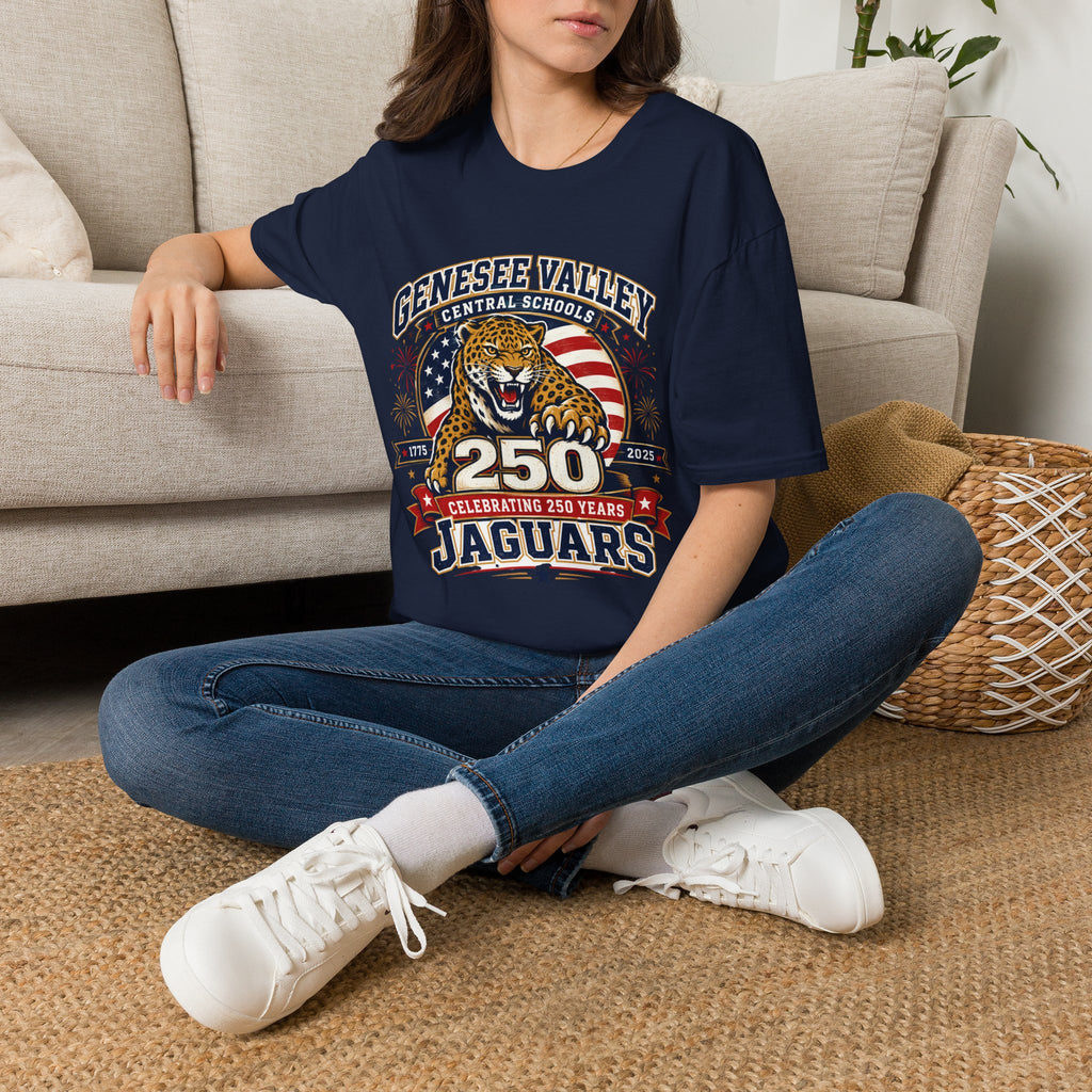 Genesee Valley Jaguars 250th Anniversary T-Shirt