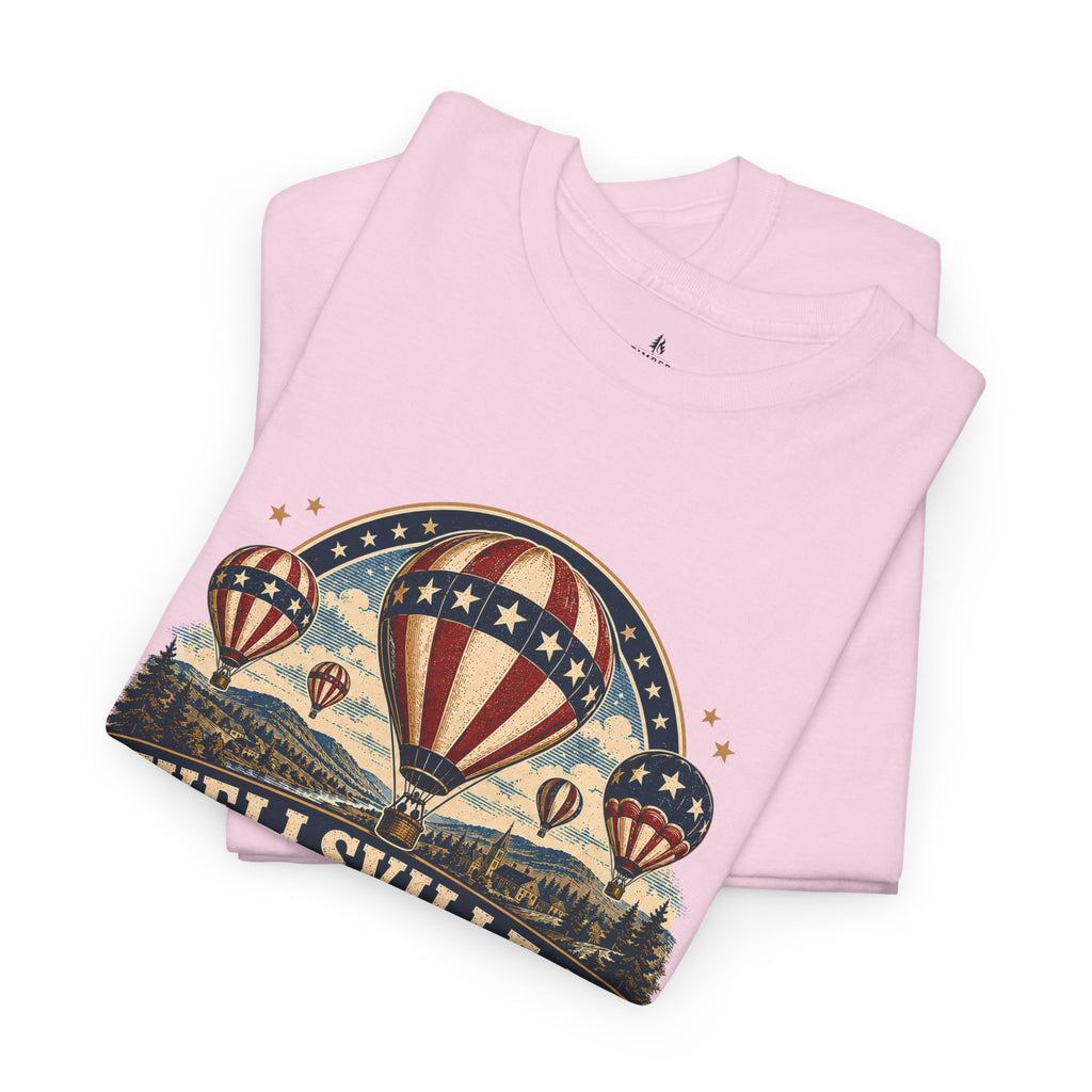 Balloon Rally T‑Shirt - Wellsville NY 2026 Hot Air Balloon Rally Vintage Festival Tee