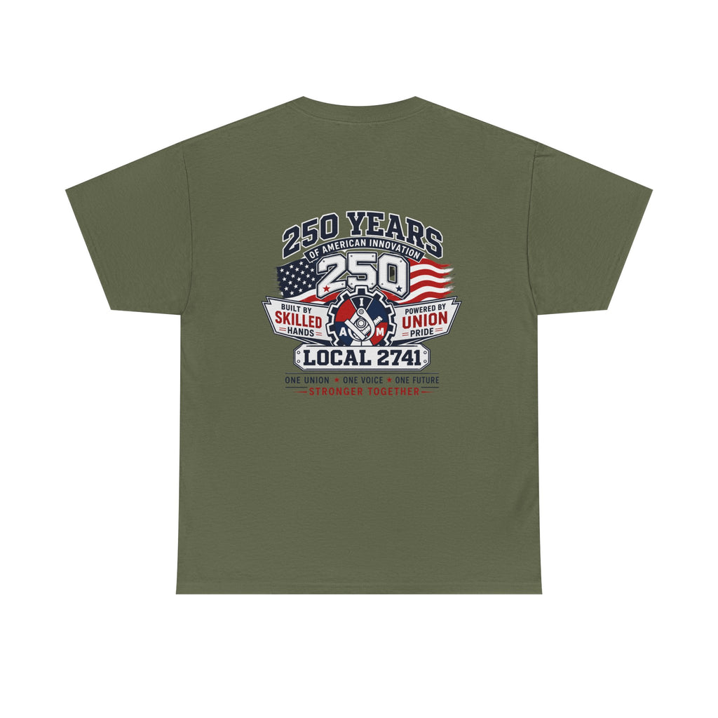 Local 2741 Union Pride 250 Celebration Tee