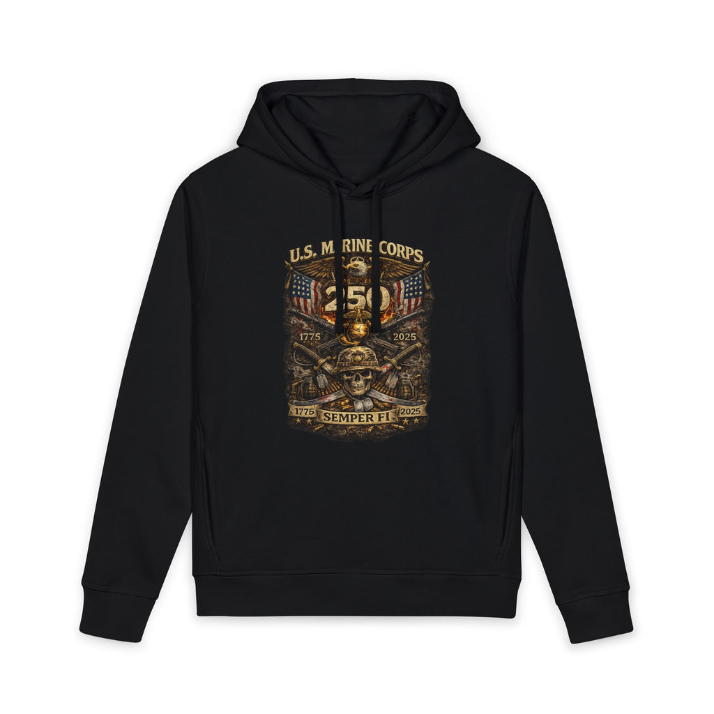 U.S. Marine Corps 250 Years Semper Fi Organic Hoodie