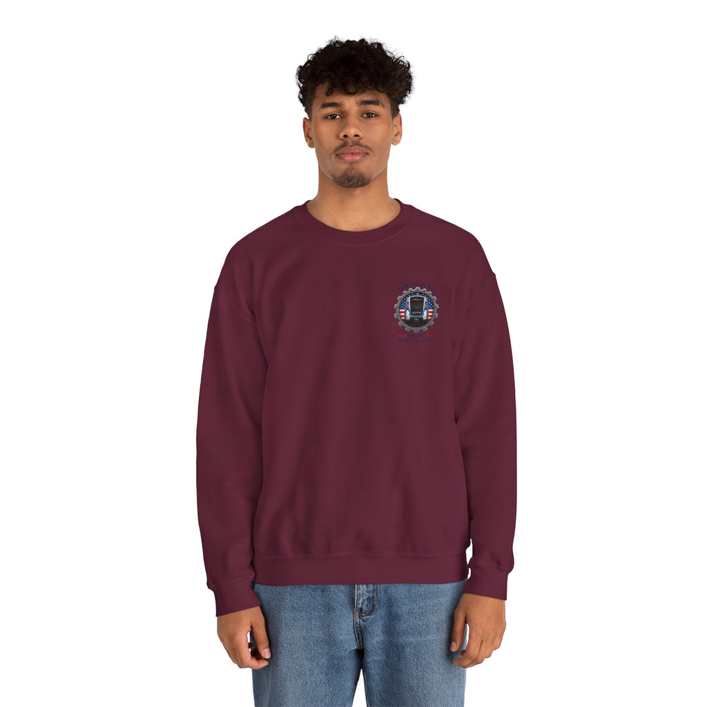 Union Pride Sweatshirt — "I Am Local 2741" 250 Years American Innovators Crewneck