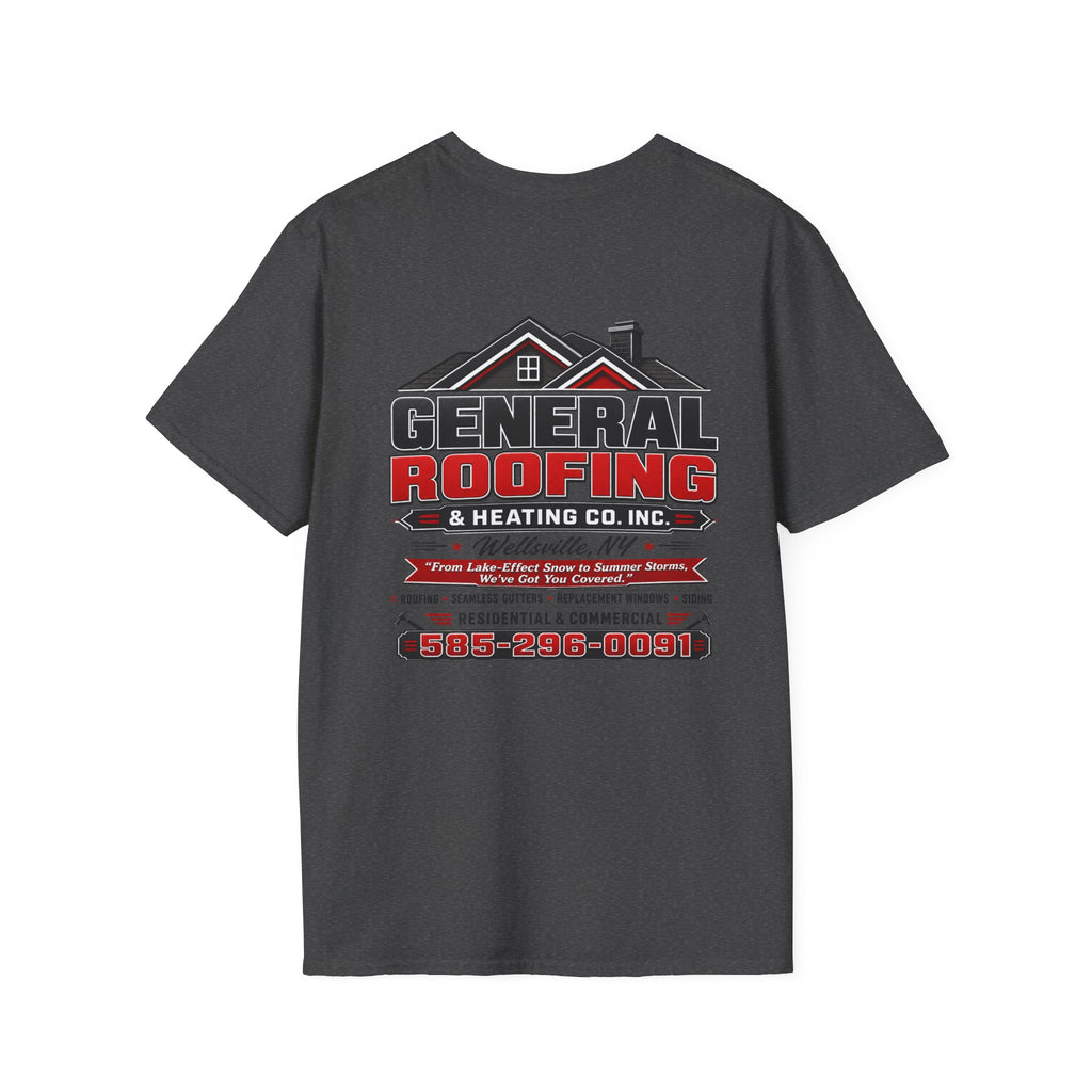 "General Roofing" Logo Tee | Construction Trades Workwear