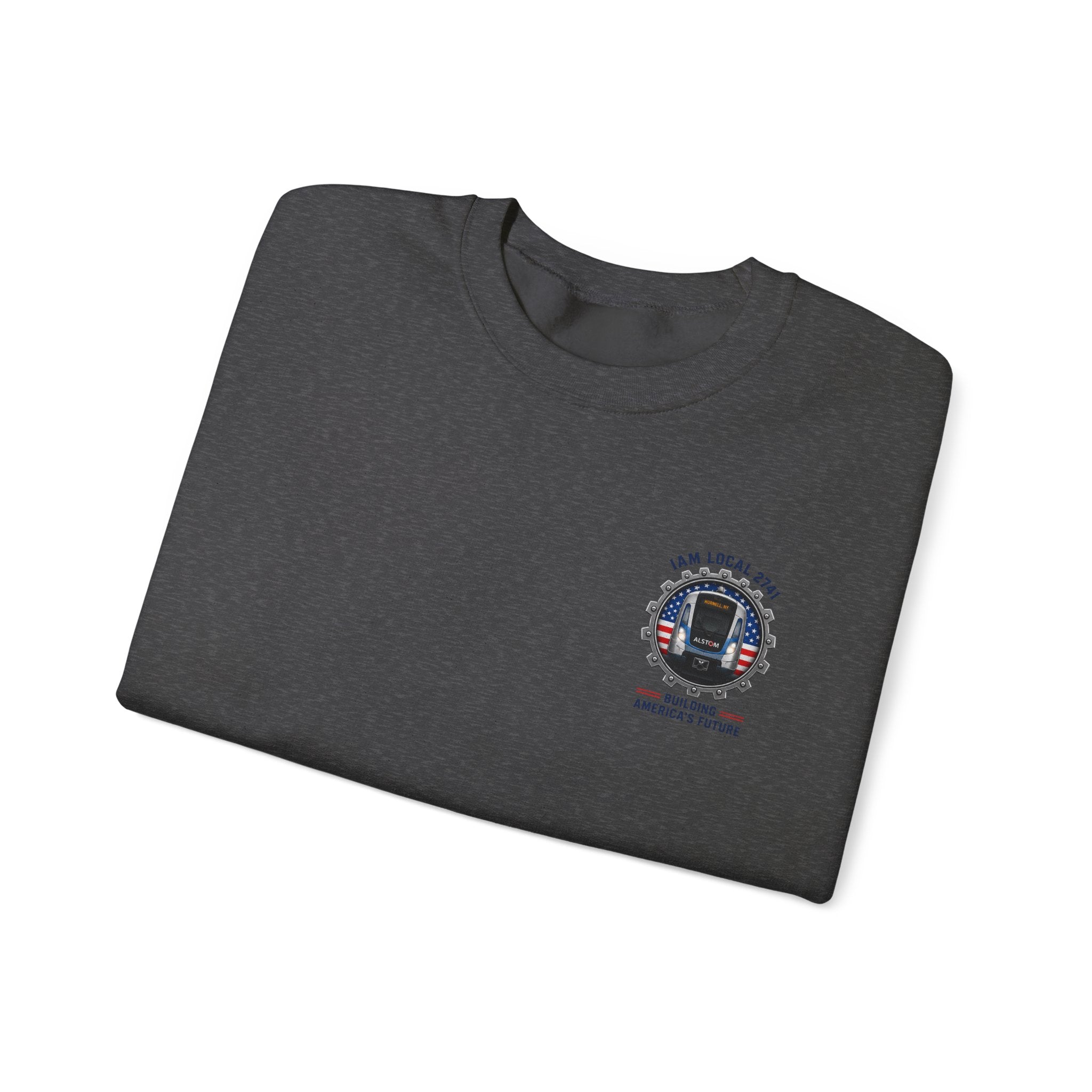 Union Pride Sweatshirt — "I Am Local 2741" 250 Years American Innovators Crewneck