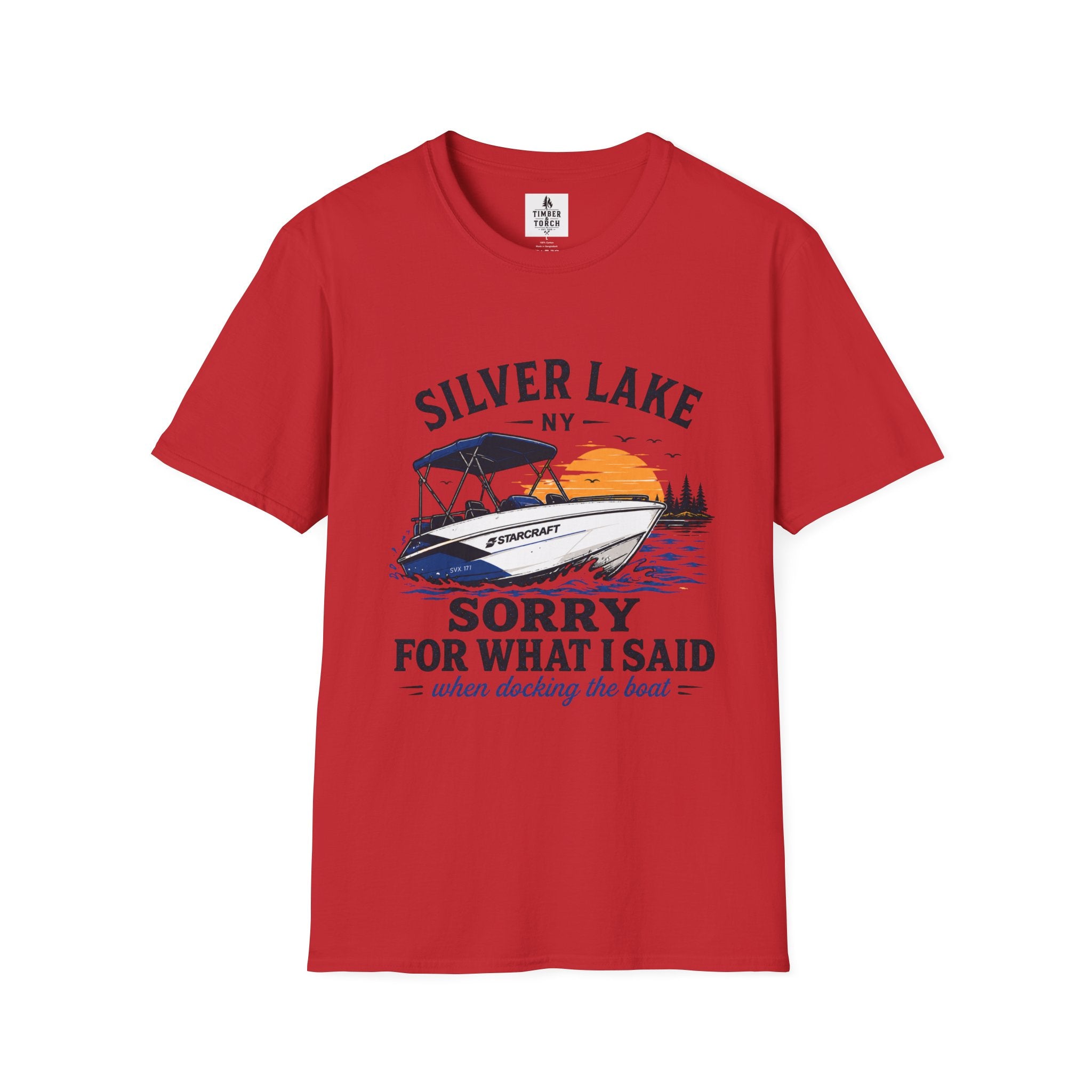 Silver Lake NY “Sorry What I Said When I Was Docking” T-Shirt