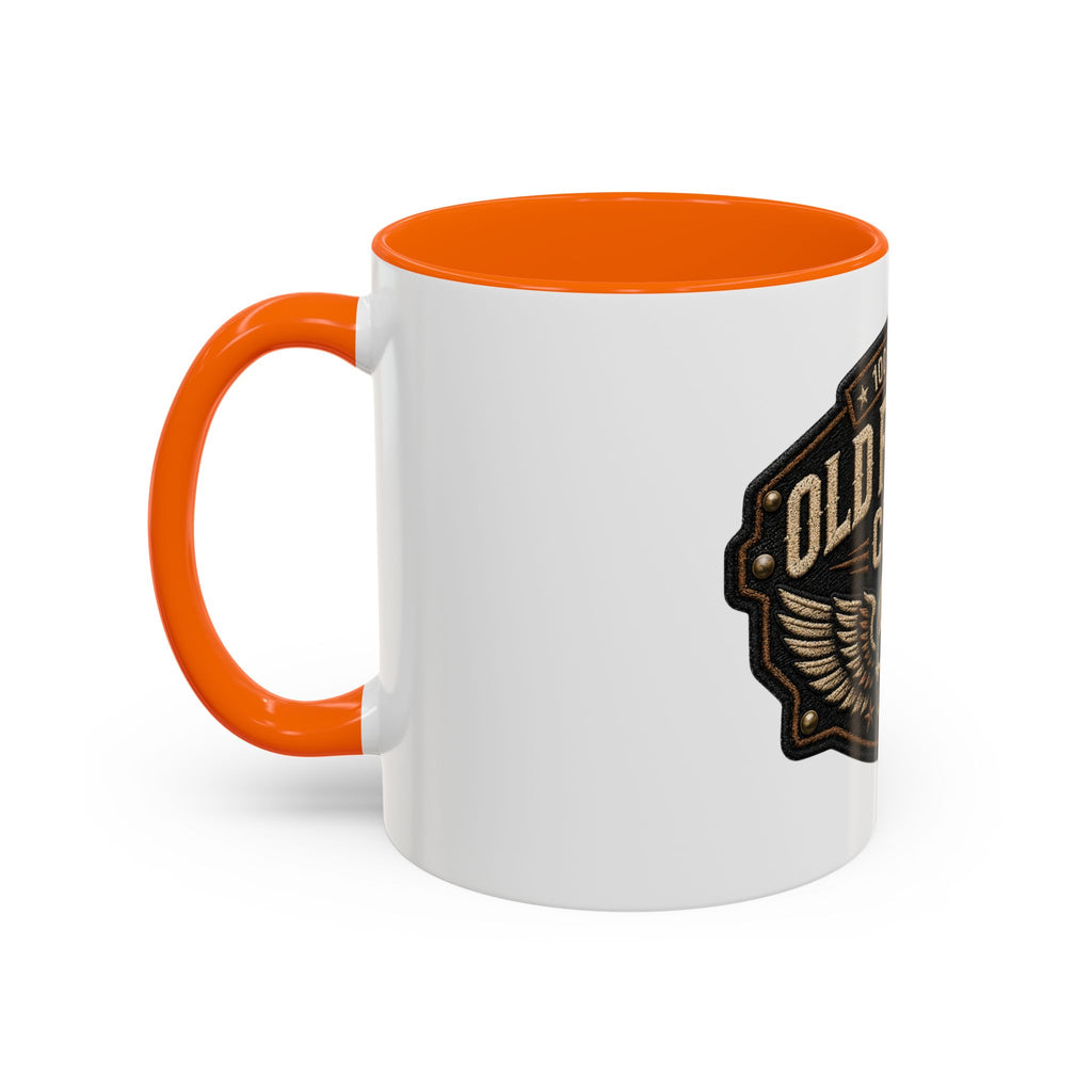 Ceramic Mug — "Old Fuckers Club" Vintage Skull Coffee Cup (11/15oz)
