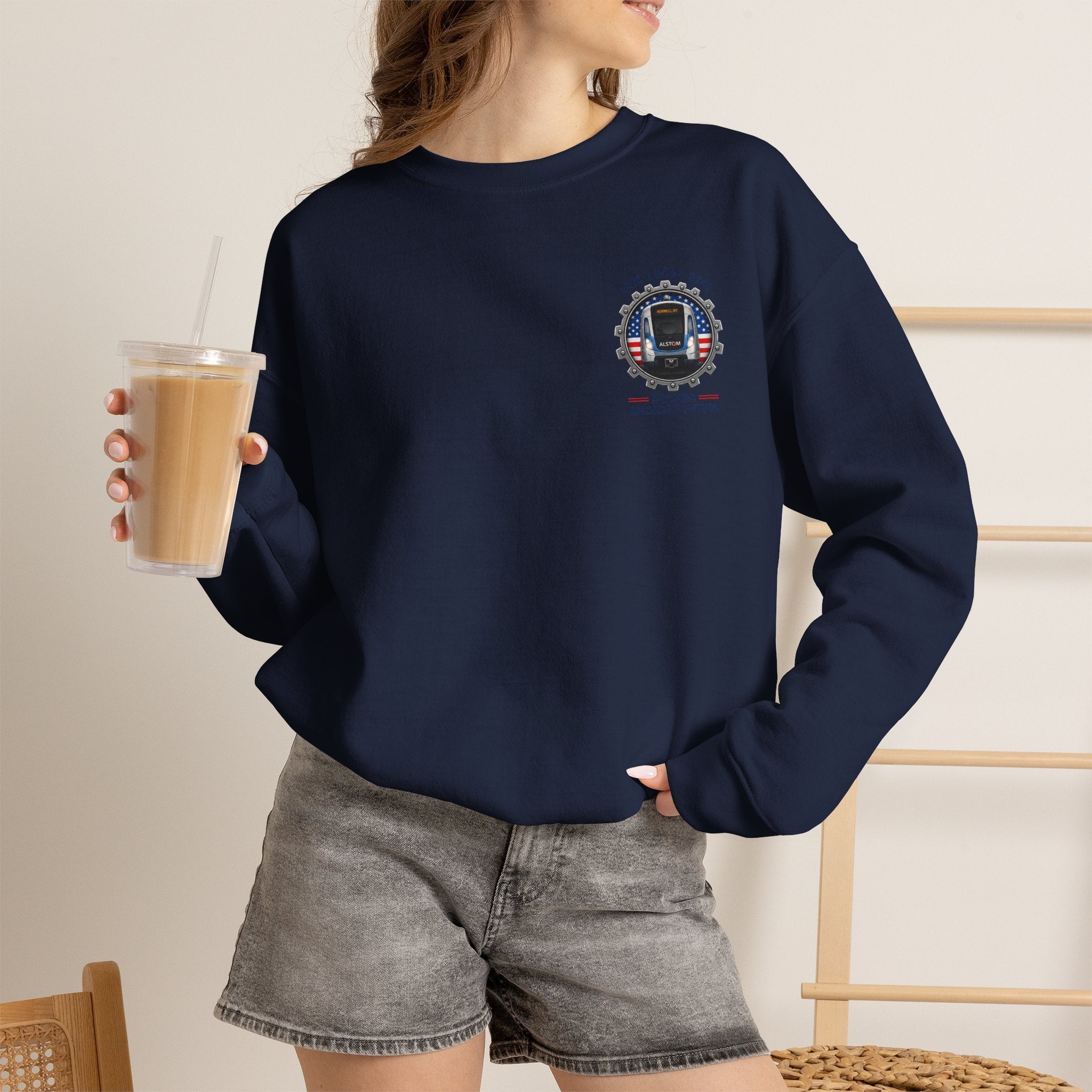 Union Pride Sweatshirt — "I Am Local 2741" 250 Years American Innovators Crewneck