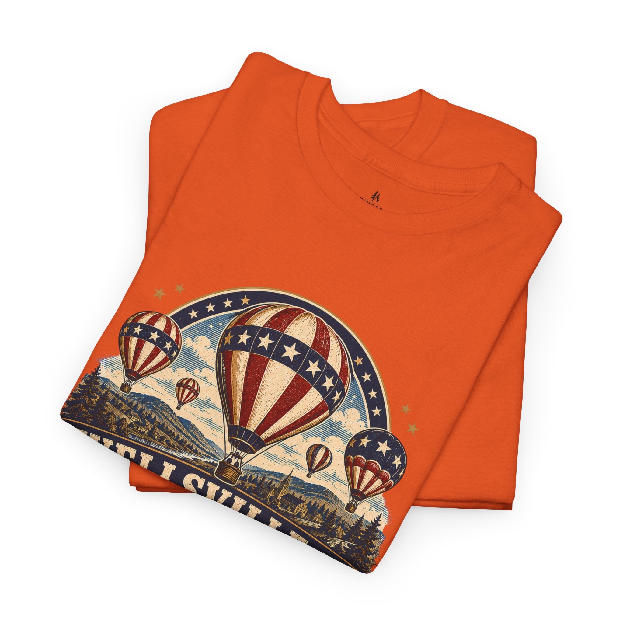 Balloon Rally T‑Shirt - Wellsville NY 2026 Hot Air Balloon Rally Vintage Festival Tee