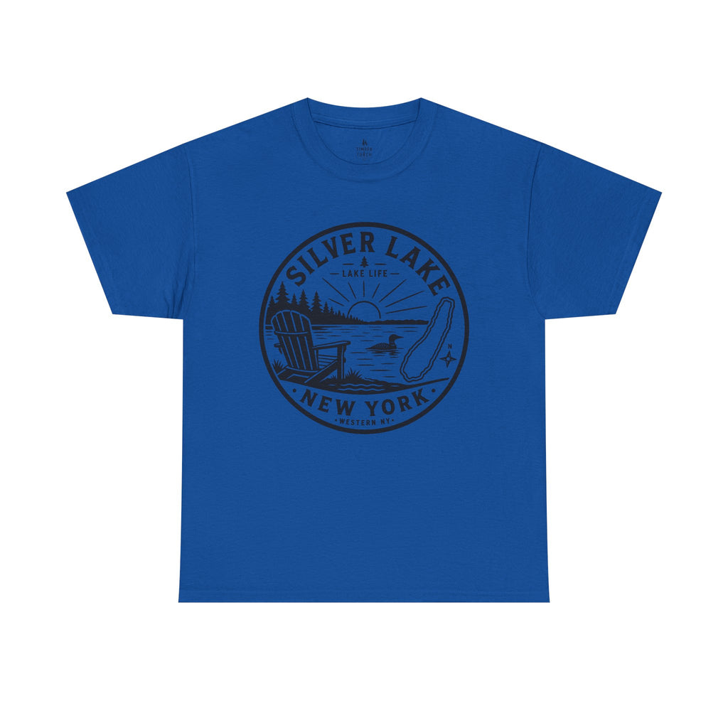 Silver Lake New York Lake Life T-Shirt