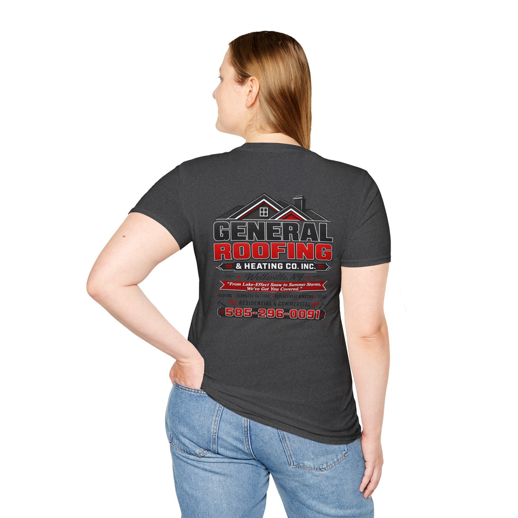 "General Roofing" Logo Tee | Construction Trades Workwear