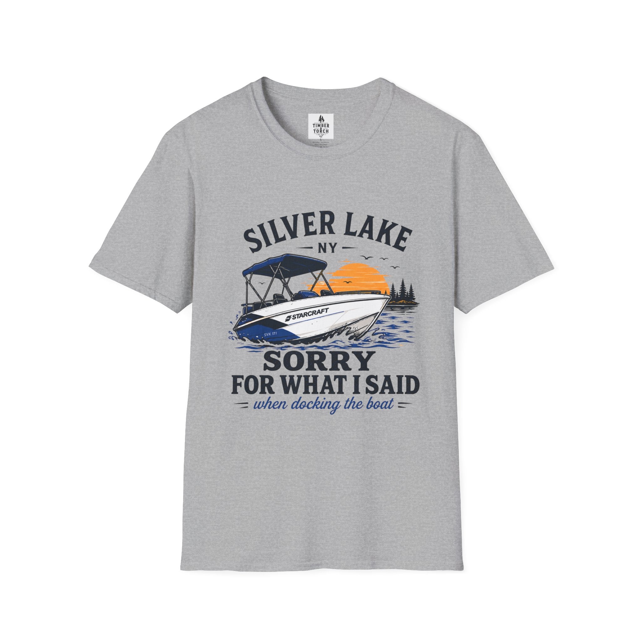 Silver Lake NY “Sorry What I Said When I Was Docking” T-Shirt