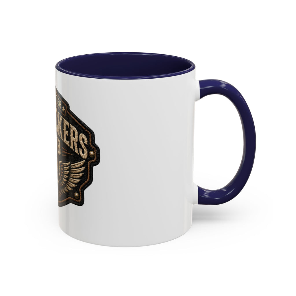 Ceramic Mug — "Old Fuckers Club" Vintage Skull Coffee Cup (11/15oz)