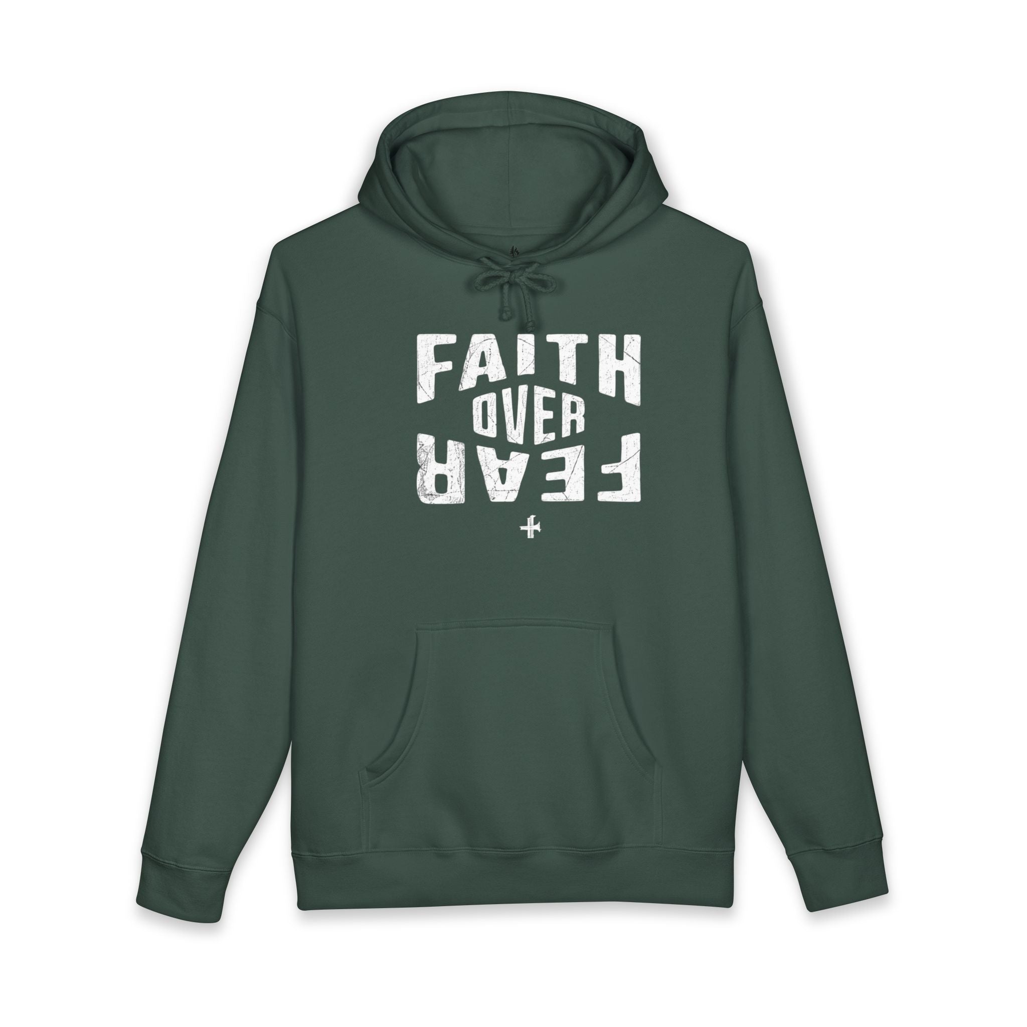 Faith Over Fear Heavyweight Hoodie
