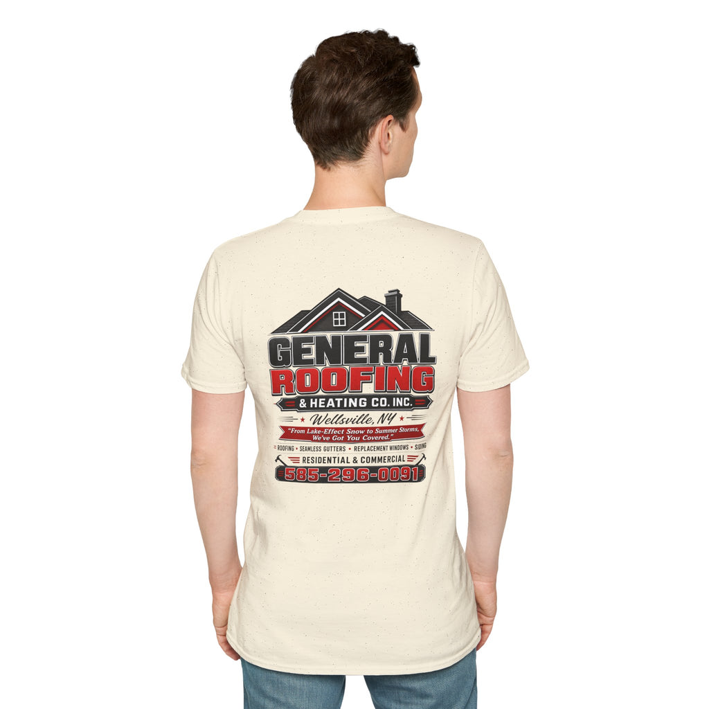 "General Roofing" Logo Tee | Construction Trades Workwear
