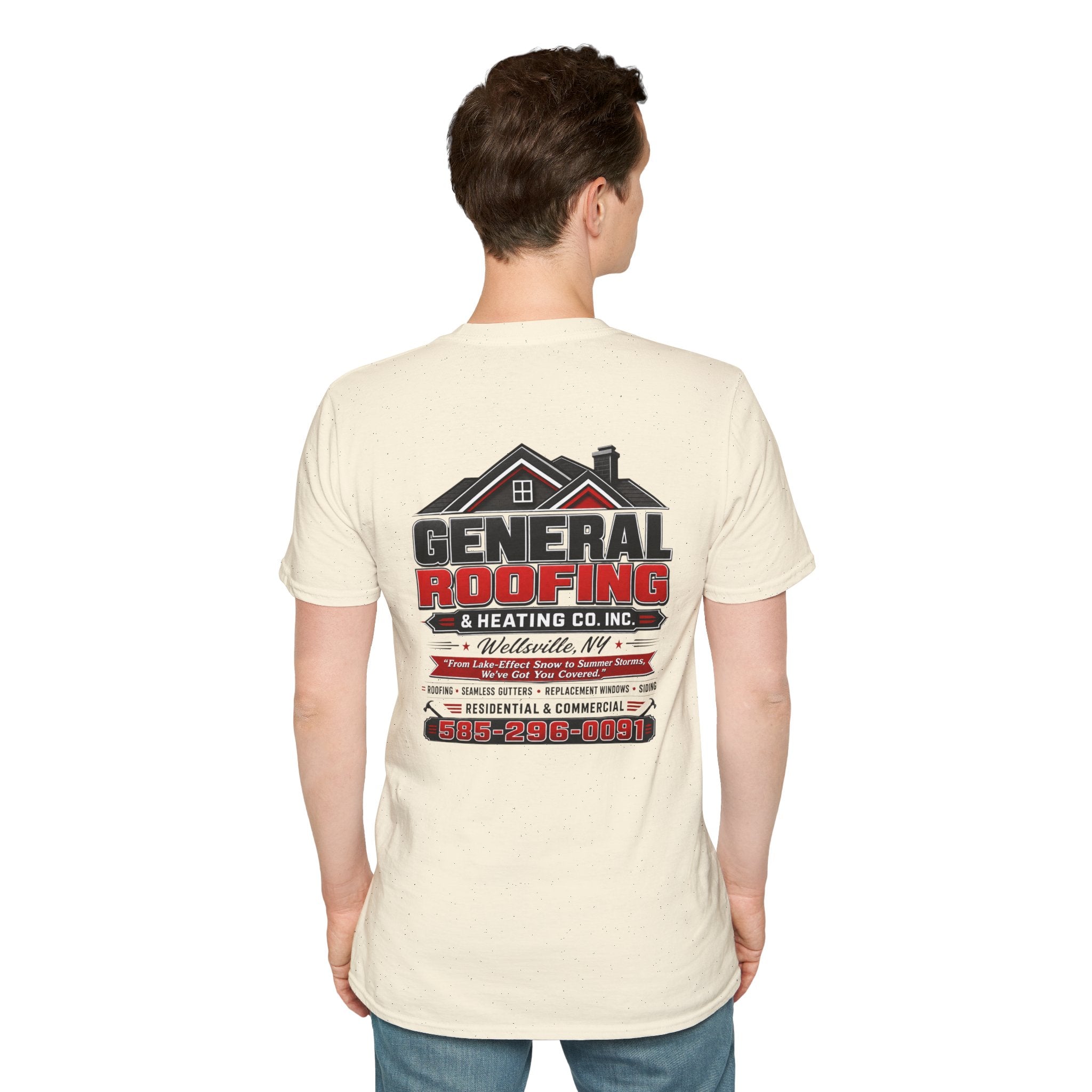 "General Roofing" Logo Tee | Construction Trades Workwear