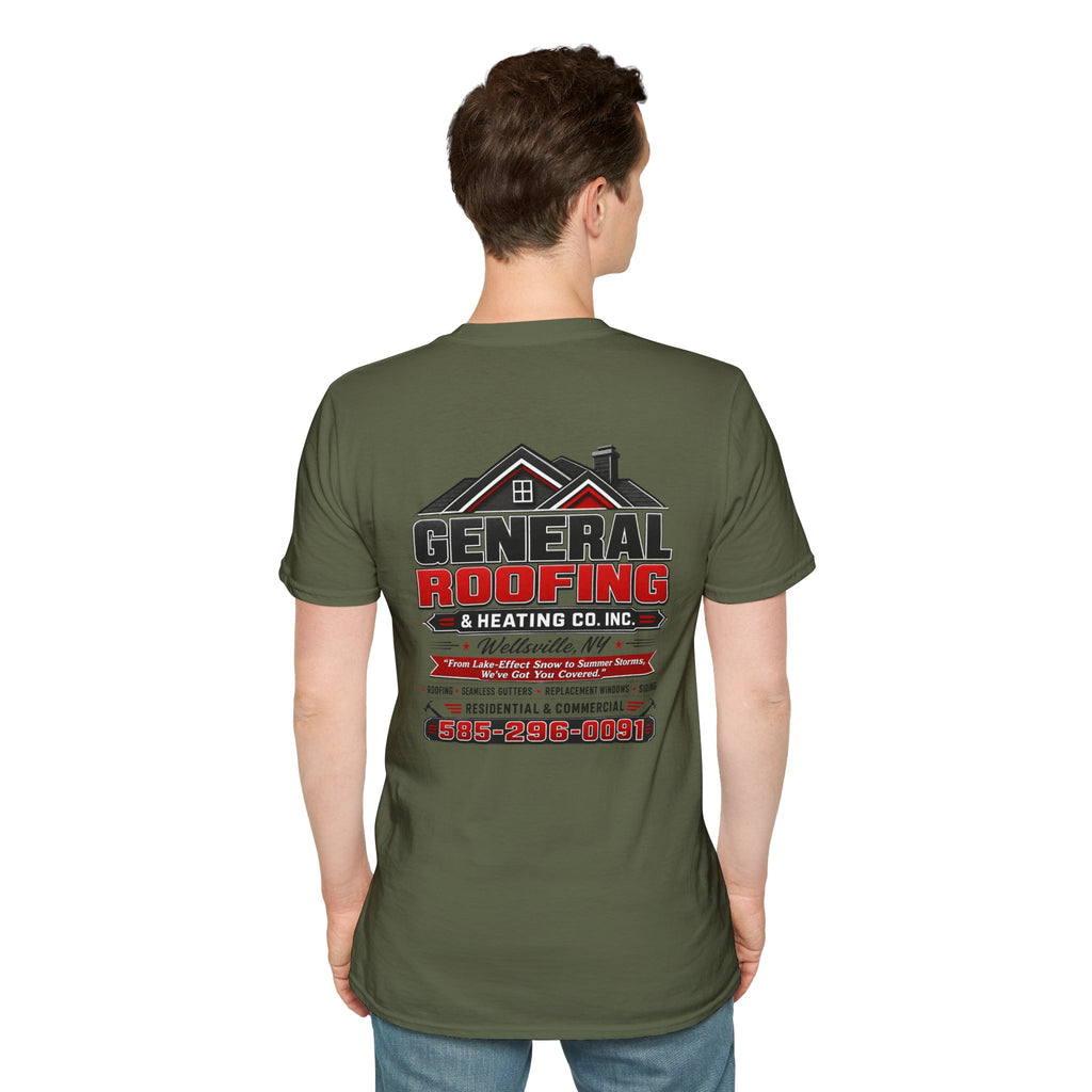 "General Roofing" Logo Tee | Construction Trades Workwear