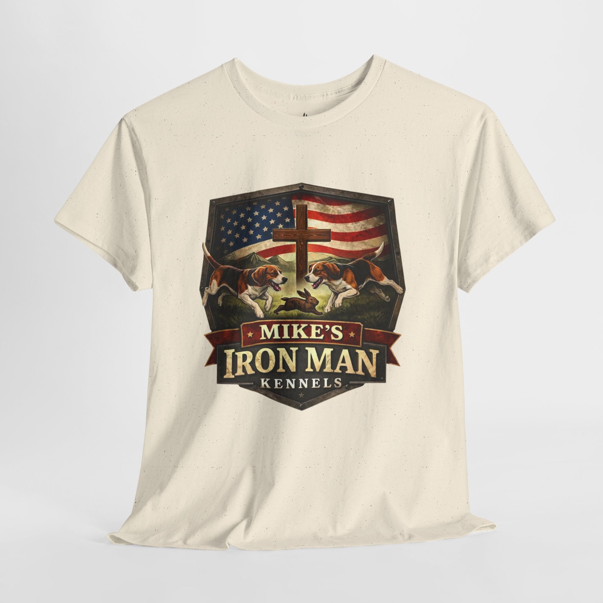 Mike’s Iron Man Kennels Patriotic Dog Lover Tee