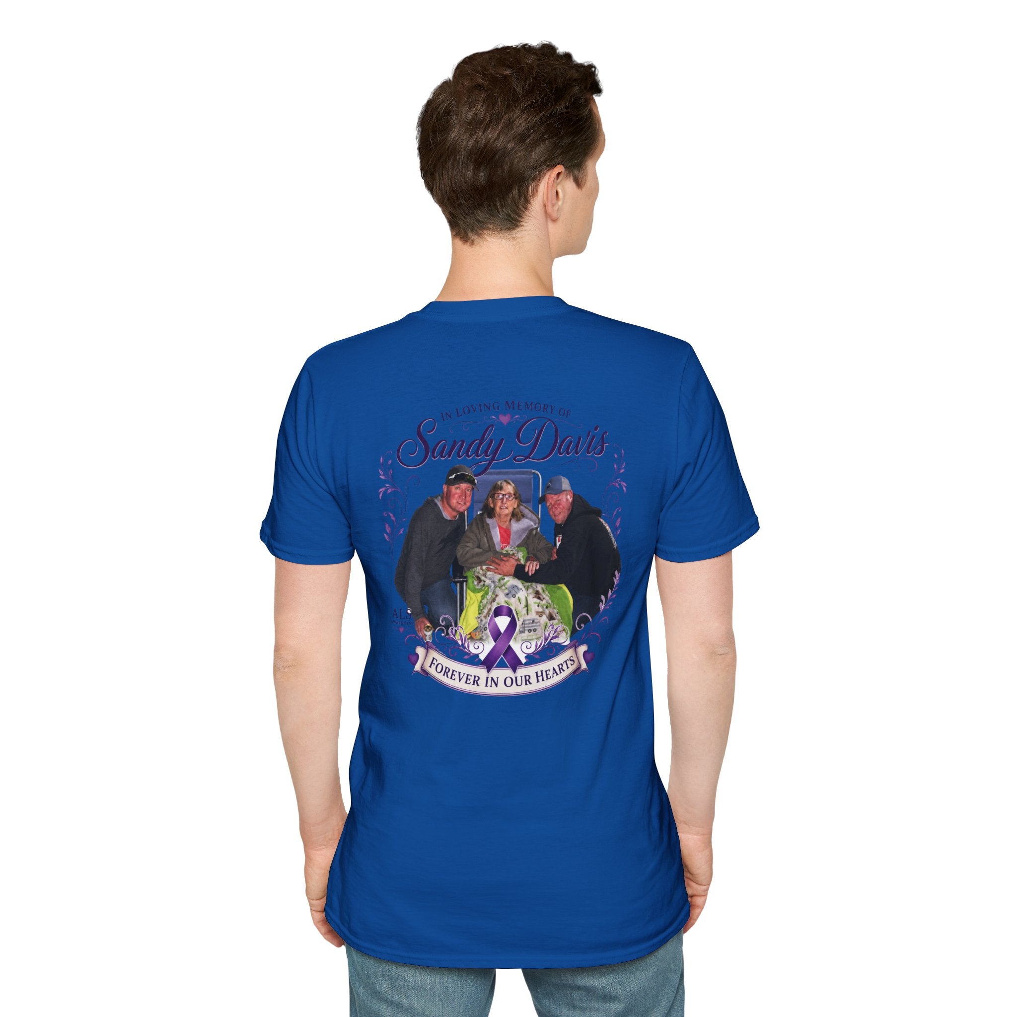 'Sandy Davis' Memorial Ribbon  Tee